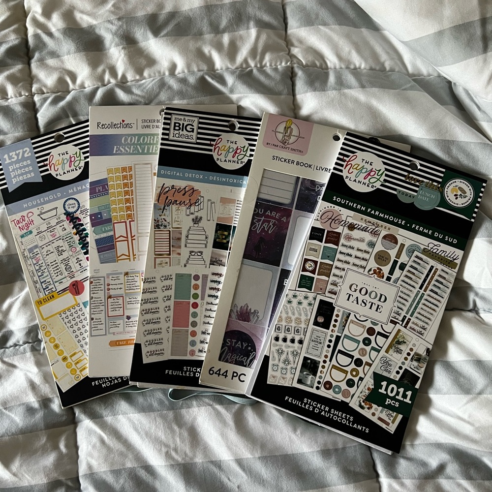 Happy Planner Assorted Stickers